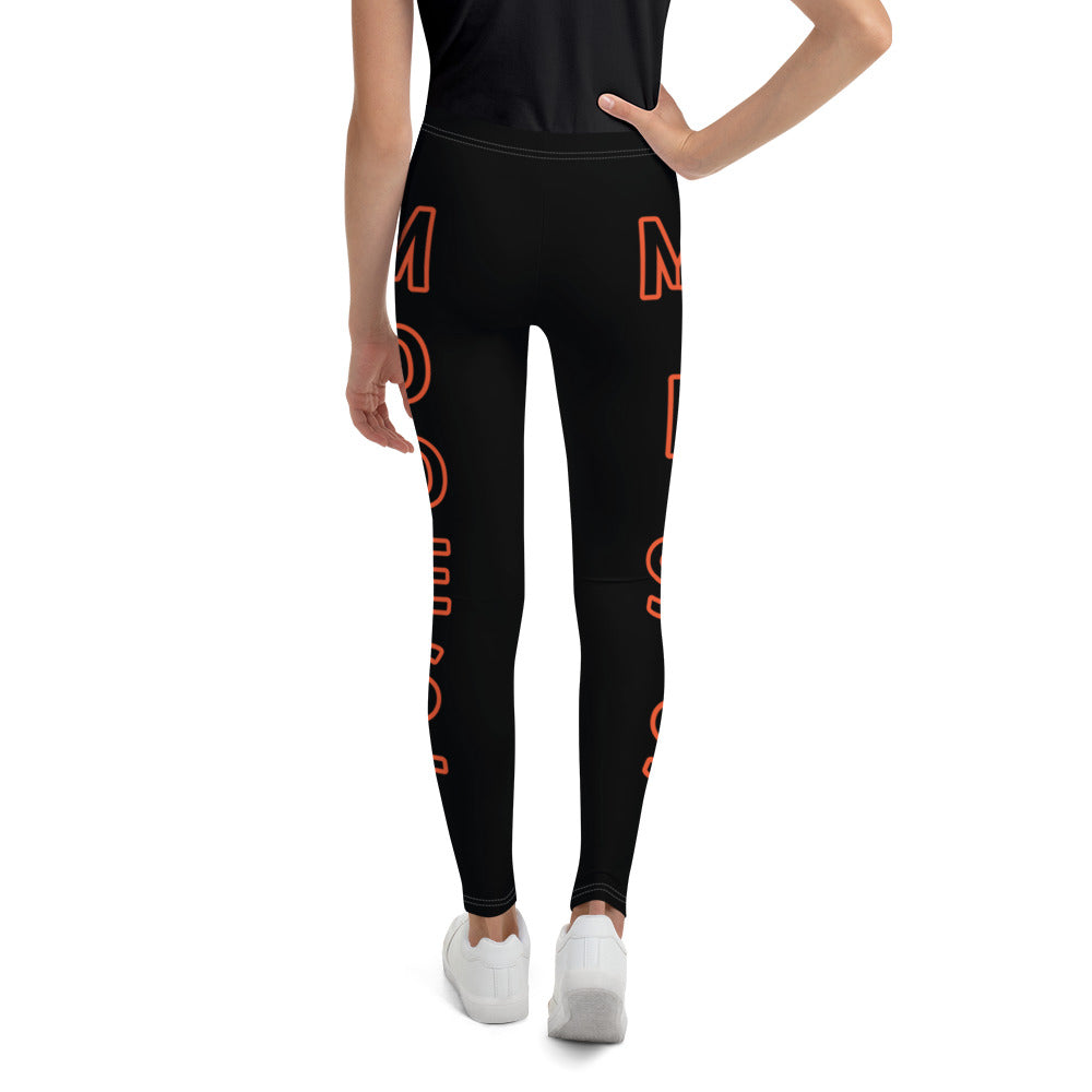 Miss Modest Youth Leggings Black