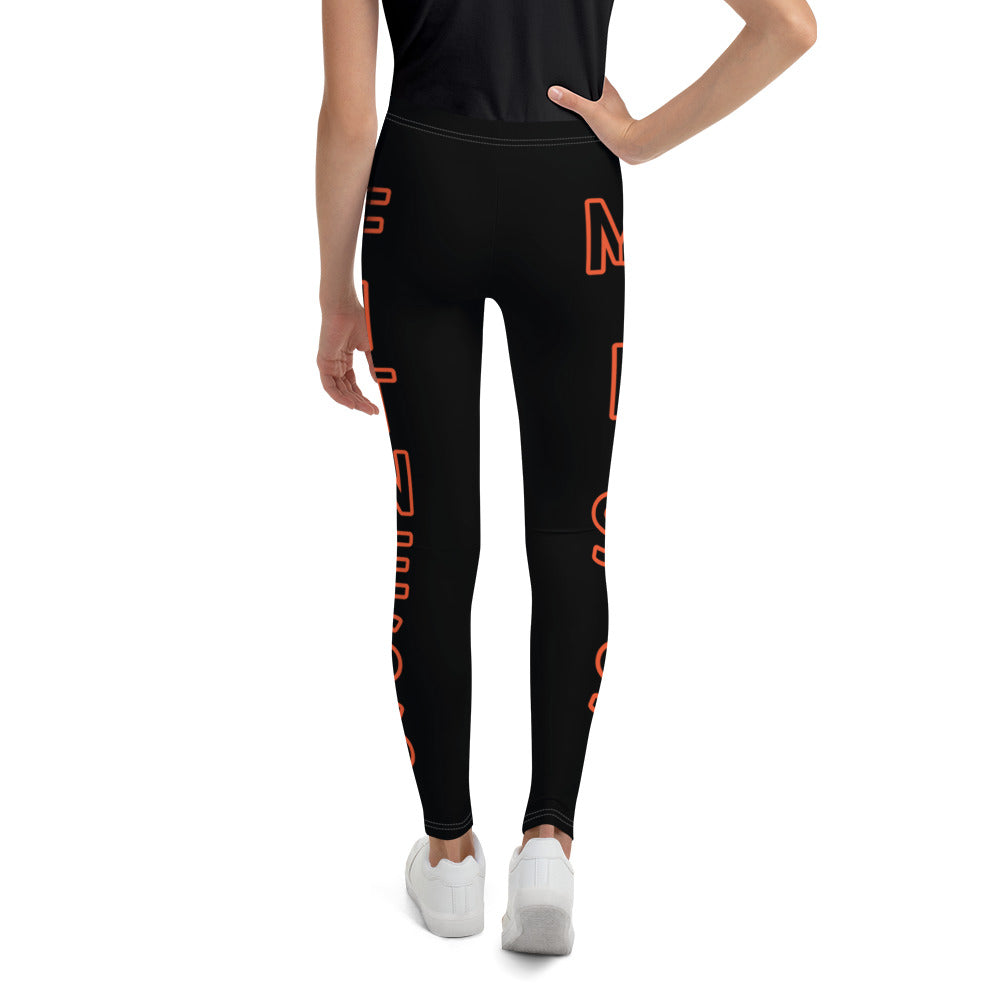 Miss Fitness Youth Leggings Black