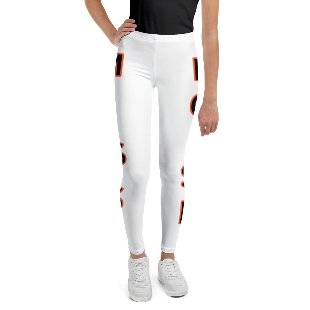 Miss Poise Youth Leggings White
