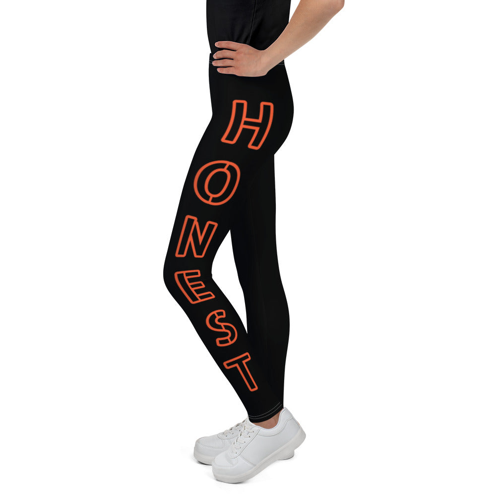 Miss Honest Youth Leggings Black
