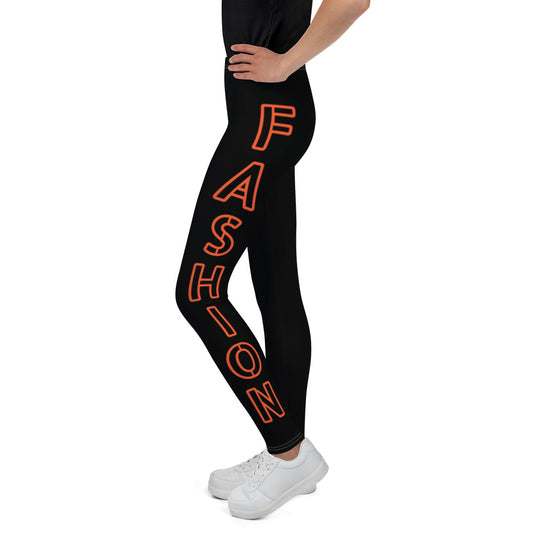 Miss Fashion Youth Leggings Black