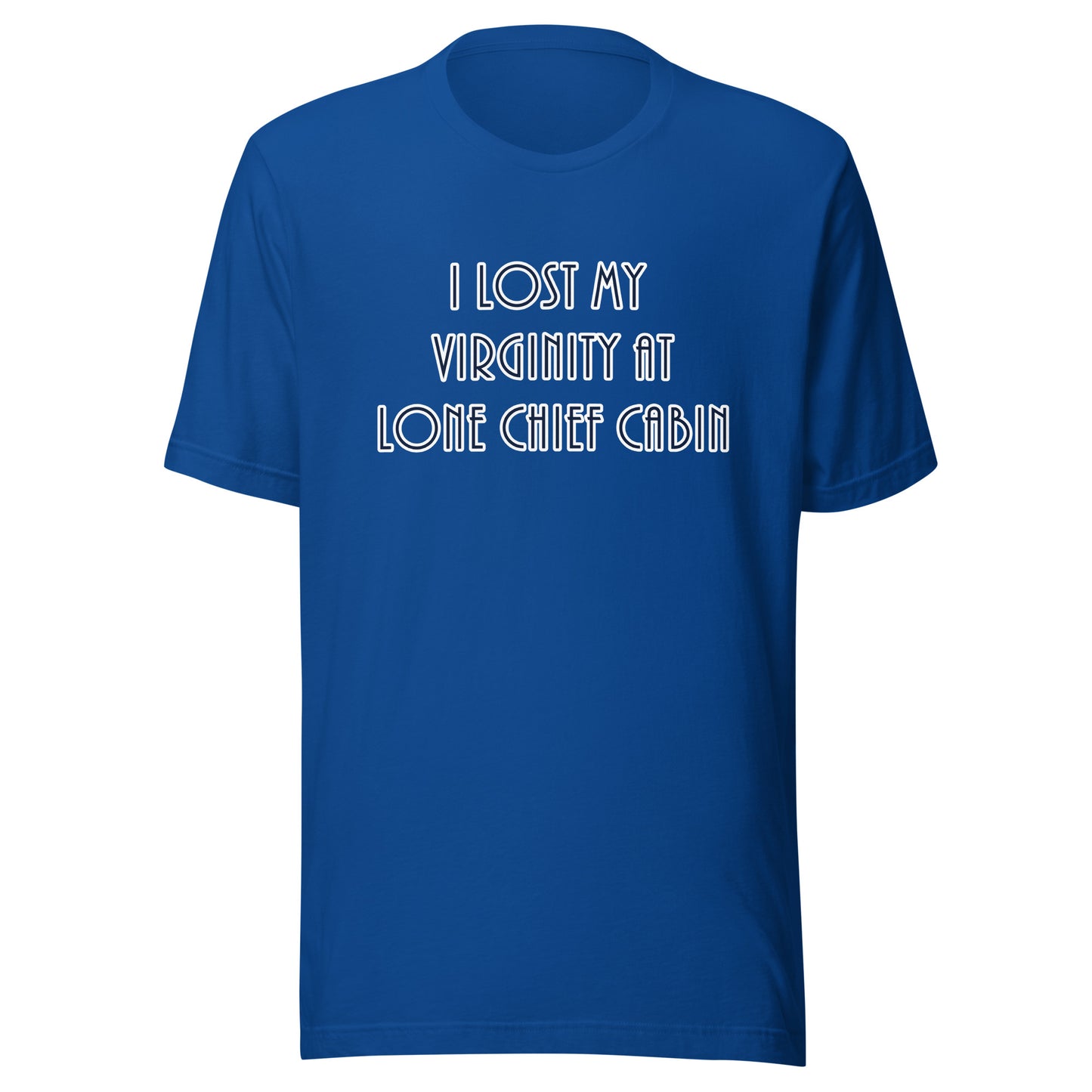 Virginity Lone Chief Unisex t-shirt