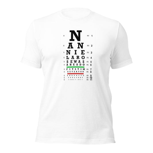 Nannie LaRose Eye Chart T-shirt