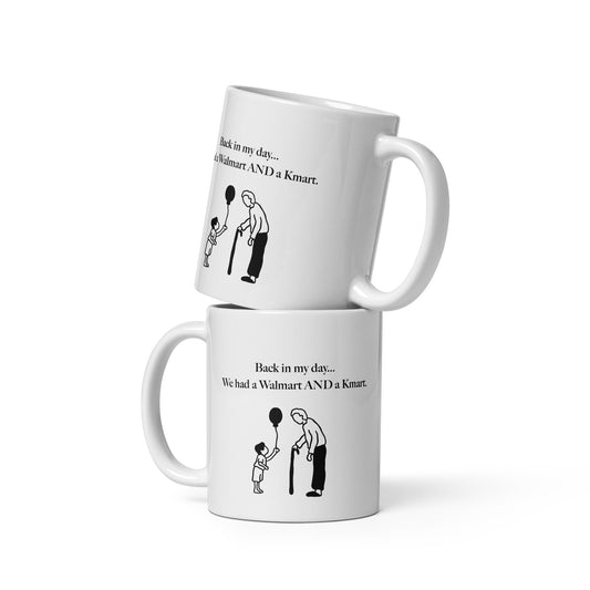 Back in my Day Best of Both Marts Mug